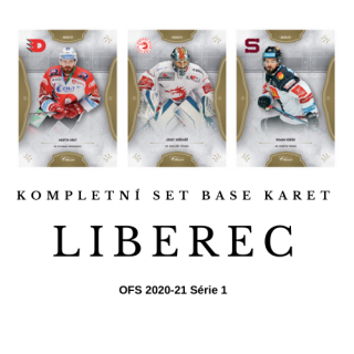 Hokejové karty LIBEREC komplet base OFS 2020-21 Série 1