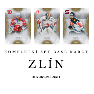 Hokejové karty ZLÍN komplet base OFS 2020-21 Série 1