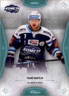 Hokejová karta Tomáš Bartejs OFS 2020-21 Série 1 Blue