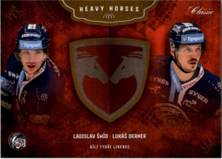 Hokejová karta Ladislav Šmíd/Lukáš Derner OFS 2020-21 Série 1 Heavy Horses