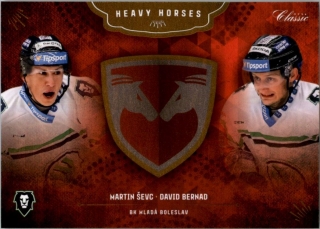Hokejová karta Martin Ševc/David Bernad OFS 2020-21 Série 1 Heavy Horses