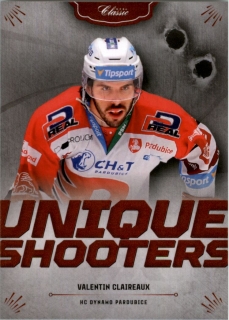 Hokejová karta Valentin Claireaux OFS 2020-21 Série 1 Unique Shooters