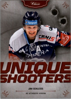 Hokejová karta Jan Schleiss OFS 2020-21 Série 1 Unique Shooters