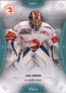 Hokejová karta Josef Kořenář OFS 2020-21 Série 1 Blue