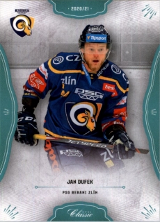 Hokejová karta Jan Dufek OFS 2020-21 Série 1 Blue