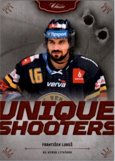 Hokejová karta František Lukeš OFS 2020-21 Série 1 Unique Shooters