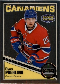 Hokejová karta Ryan Poehling OPC Platinum 2019-20 Rookie Retro č. R-56