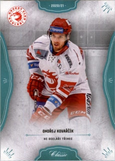 Hokejová karta Ondřej Kovařčík OFS 2020-21 Série 1 Blue