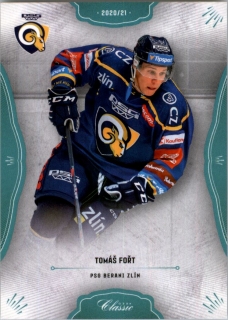 Hokejová karta Tomáš Fořt OFS 2020-21 Série 1 Blue