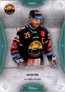 Hokejová karta Viktor Hübl OFS 2020-21 Série 1 Blue
