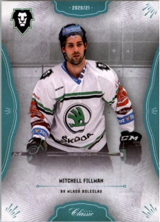 Hokejová karta Mitchell Fillman OFS 2020-21 Série 1 Blue