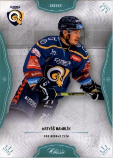 Hokejová karta Matyáš Hamrlík OFS 2020-21 Série 1 Blue