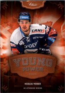 Hokejová karta Nicolas Werbik OFS 2020-21 Série 1 Young Power