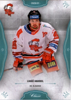 Hokejová karta Lukáš Nahodil  OFS 2020-21 Série 1 Blue