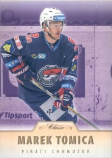 Hokejová karta Marek Tomica OFS 15/16 S.II. Purple