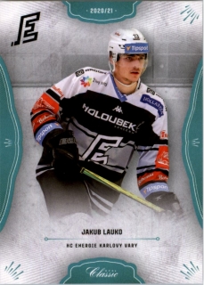 Hokejová karta Jakub Lauko OFS 2020-21 Série 1 Blue