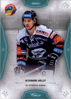 Hokejová karta Alexandre Mallet OFS 2020-21 Série 1 Blue