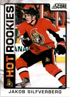 Hokejová karta Jakob Silfverberg Panini Score 2012-13 Hot Rookies č. 504