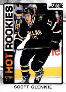 Hokejová karta Scott Glennie Panini Score 2012-13 Hot Rookies č. 541