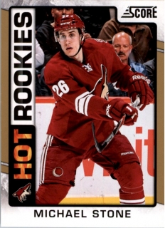 Hokejová karta Michael Stone Panini Score 2012-13 Gold Hot Rookies č. 512