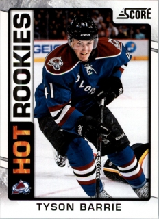 Hokejová karta Tyson Barrie Panini Score 2012-13 Hot Rookies č. 505
