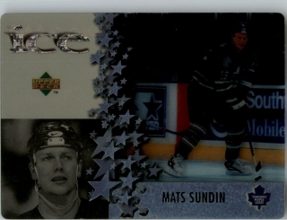 Hokejová karta Mats Sundin UD Ice 1997-98 řadová č. McD13
