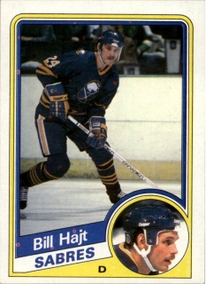 Hokejová karta Bill Hajt Topps 1984-85 řadová č. 17