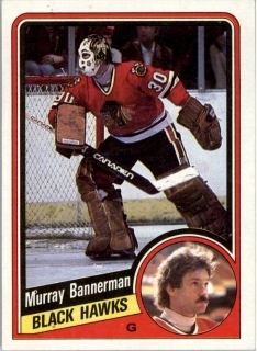 Hokejová karta Murray Bannerman Topps 1984-85 řadová č. 27