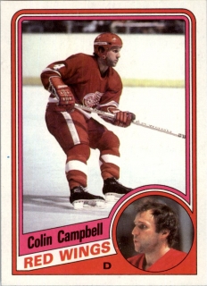 Hokejová karta Colin Campbell Topps 1984-85 řadová č. 39