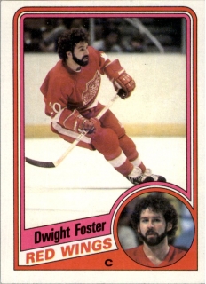 Hokejová karta Dwight Foster Topps 1984-85 řadová č. 41
