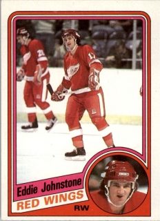 Hokejová karta Eddie Johnstone Topps 1984-85 řadová č. 43
