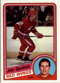 Hokejová karta John Ogrodnick Topps 1984-85 řadová č. 46