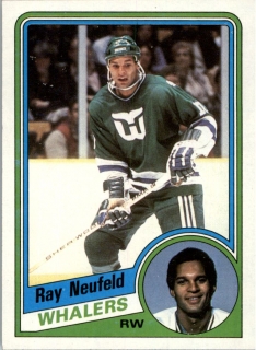 Hokejová karta Ray Neufeld Topps 1984-85 řadová č. 59