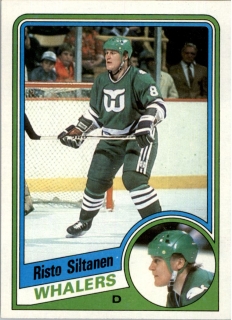 Hokejová karta Risto Siltanen Topps 1984-85 řadová č. 61
