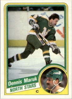 Hokejová karta Dennis Maruk Topps 1984-85 řadová č. 76