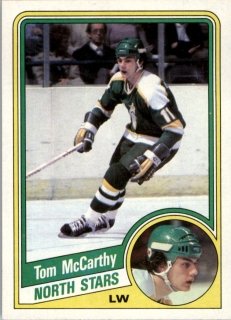 Hokejová karta Tom McCarthy Topps 1984-85 řadová č. 78
