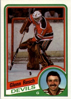 Hokejová karta Glenn Resch Topps 1984-85 řadová č. 89