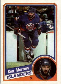 Hokejová karta Ken Morrow Topps 1984-85 řadová č. 97