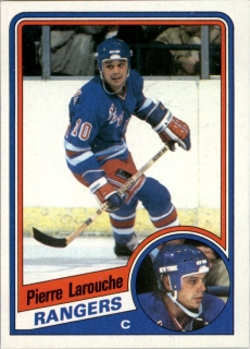 Hokejová karta Pierre Larouche Topps 1984-85 řadová č. 108
