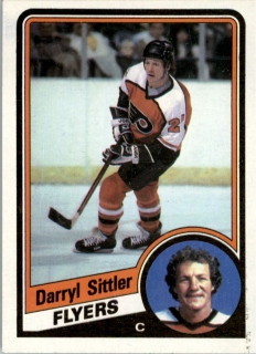 Hokejová karta Darryl Sittler Topps 1984-85 řadová č. 121