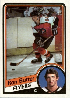 Hokejová karta Ron Sutter Topps 1984-85 řadová č. 122