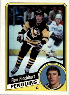 Hokejová karta Ron Flockhart Topps 1984-85 řadová č. 124
