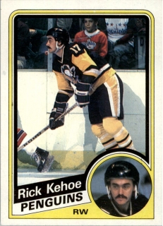 Hokejová karta Rick Kehoe Topps 1984-85 řadová č. 125