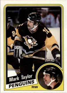 Hokejová karta Mark Taylor Topps 1984-85 řadová č. 127