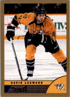 Hokejová karta David Legwand Panini Score 2013-14 Gold č. 278