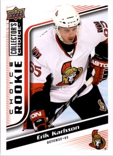Hokejová karta Erik Karlsson UD Collector's Choice 09-10 Rookie č. 279
