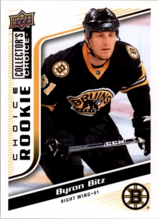 Hokejová karta Byron Bitz UD Collector's Choice 09-10 Rookie č. 236