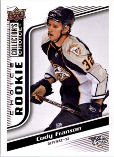 Hokejová karta Cody Franson UD Collector's Choice 09-10 Rookie č. 269