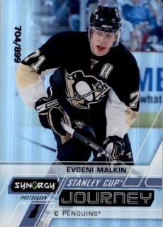 Hokejová karta Evgeni Malkin UD Synergy 2020-21 Stanley Cup Journey /899