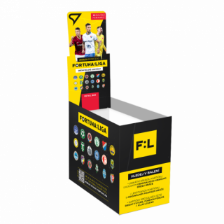 Box fotbalových karet Fortuna:Liga 2020-21 - Retail box